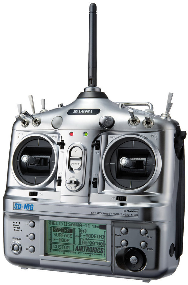 Sanwa  SD-10G 2,4 GHz FHSS 10 Ccanales