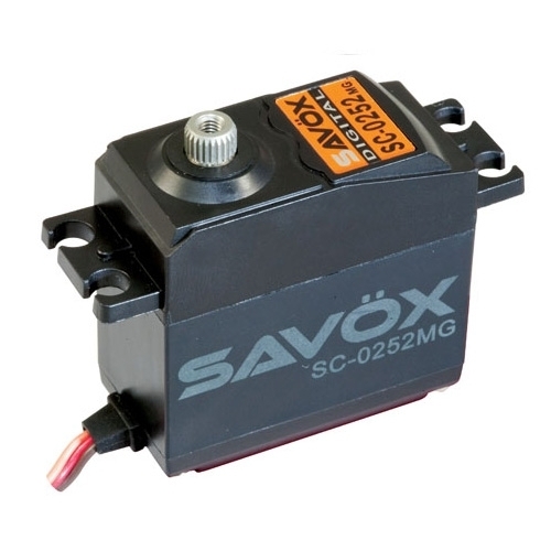 Servo Digital Savox SC-0252MG 10.5KG@6V