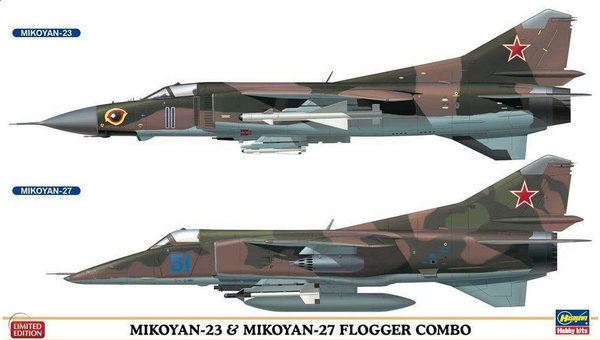 MIKOYAN-23 + MIKOYAN -27 FLOGGER COMBO
