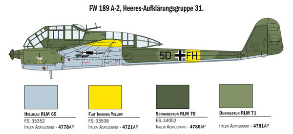 Focke Wulf Fw189A-1