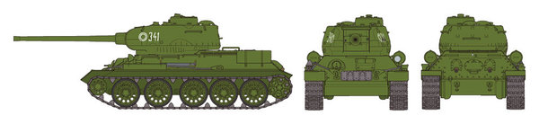 Char Moyen Russe T-34/85