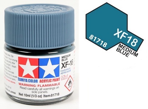 XF18  Azul Medio Mate